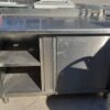Πάγκος Inox 130x70x88εκ (661/81)